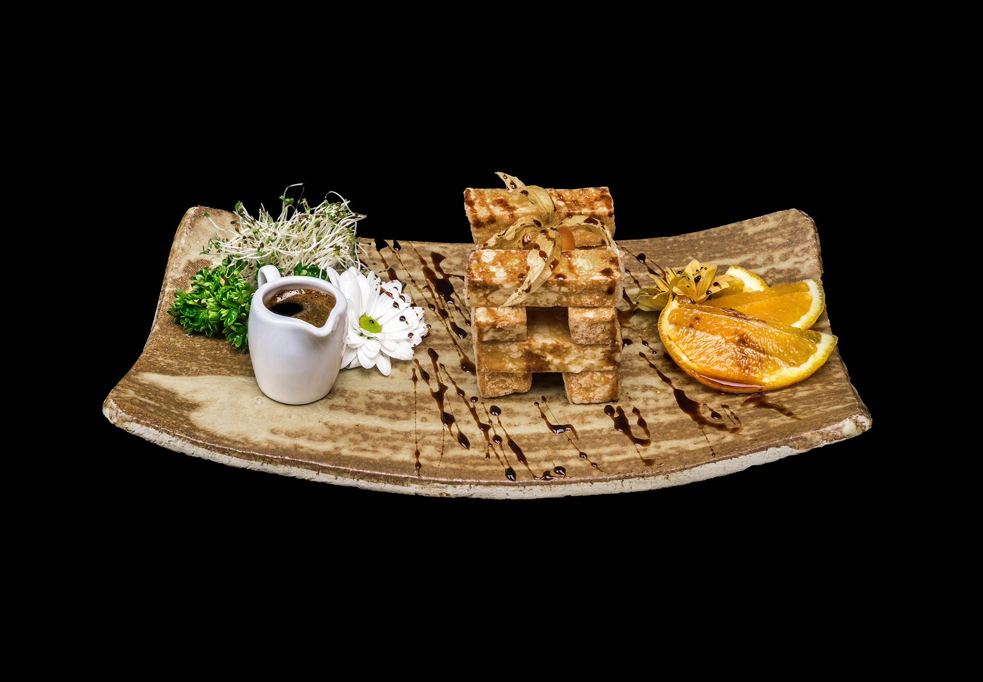 tofu teriyaki- 15 zł smażone tofu podawane z sosem teriyaki